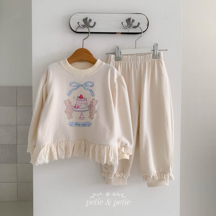 Petit & Petit - Korean Children Fashion - #designkidswear - Happy Lace Jogger Pants - 11