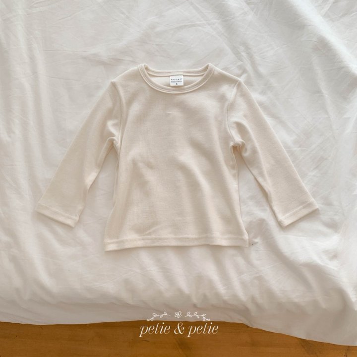 Petit & Petit - Korean Children Fashion - #discoveringself - Mild Basic Tee - 2