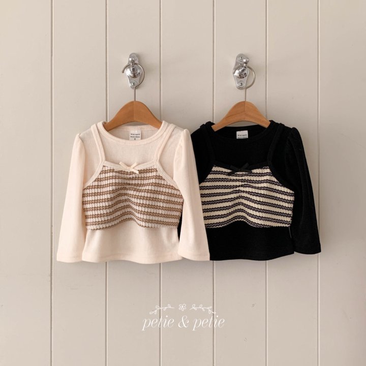 Petit & Petit - Korean Children Fashion - #discoveringself - Stripe Bustier Tee - 8