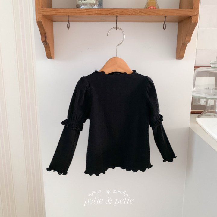 Petit & Petit - Korean Children Fashion - #designkidswear - Melon Ribbed Tee - 4