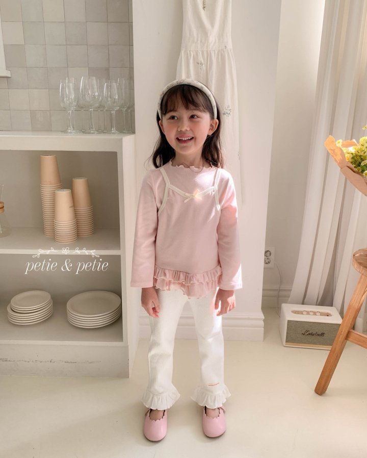 Petit & Petit - Korean Children Fashion - #fashionkids - Jenny Frill Tee - 8