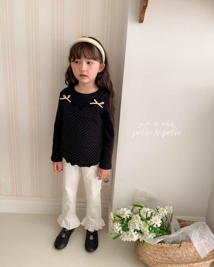 Petit & Petit - Korean Children Fashion - #fashionkids - Classic Frill Pants - 10