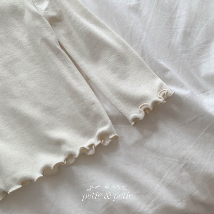 Petit & Petit - Korean Children Fashion - #kidsshorts - Basic Wave Tee - 7