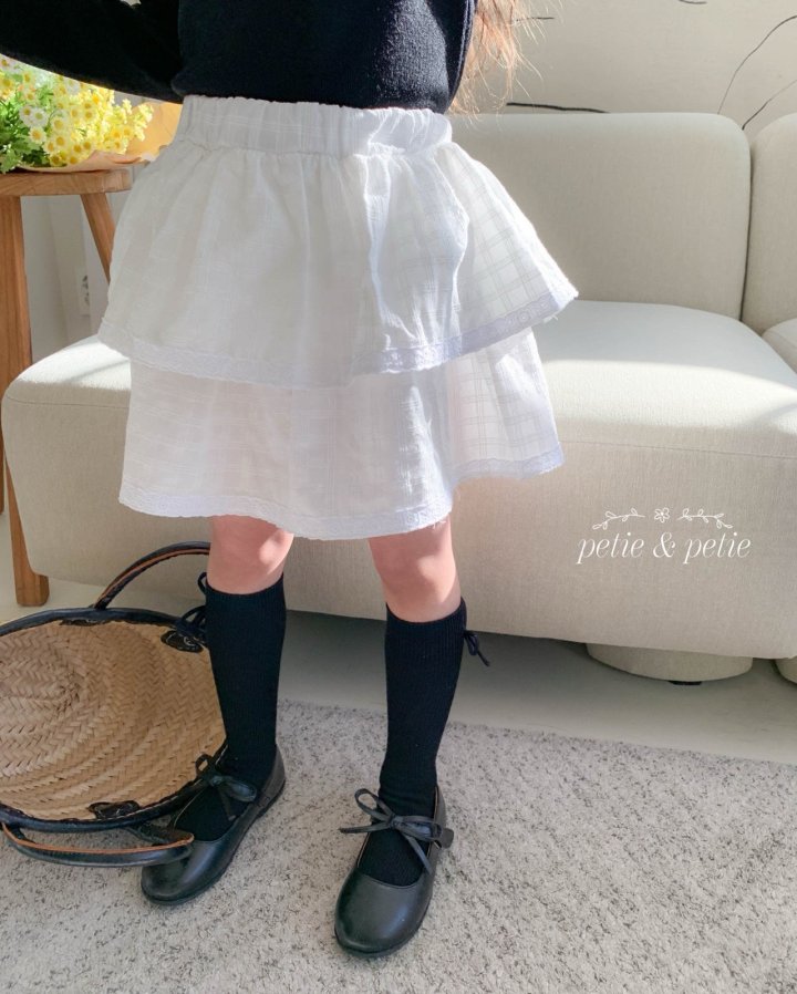 Petit & Petit - Korean Children Fashion - #kidsshorts - Pure Cancan Skirt
