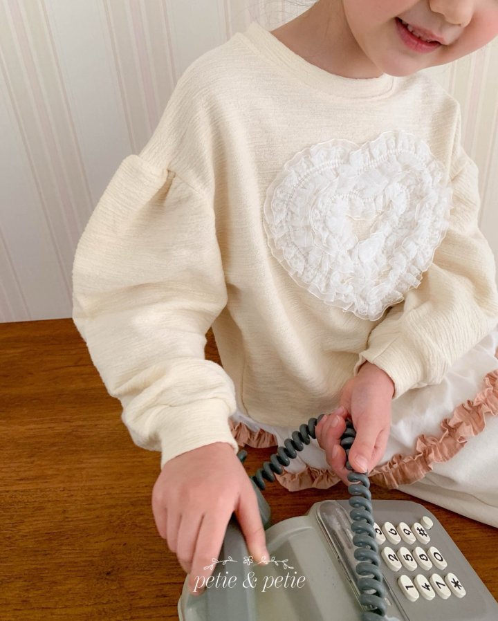 Petit & Petit - Korean Children Fashion - #kidsshorts - Shushu Heart Tee - 11