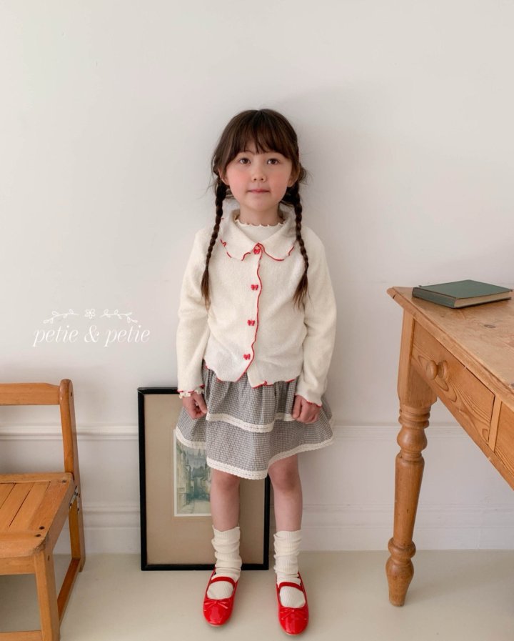 Petit & Petit - Korean Children Fashion - #kidsshorts - Mary Check Skirt - 9