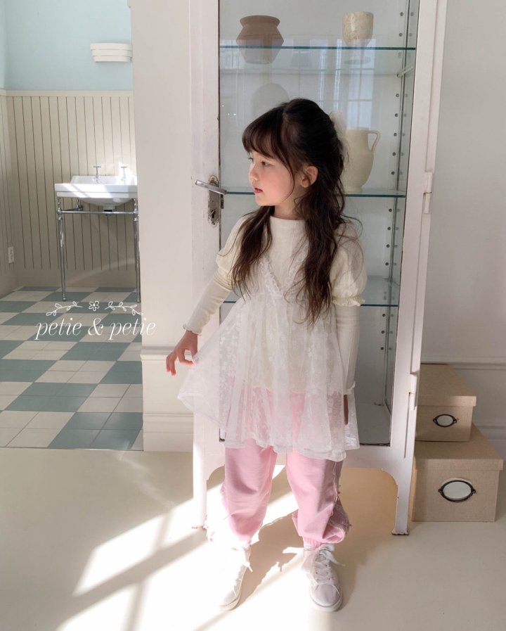 Petit & Petit - Korean Children Fashion - #kidsstore - Rose Mesh One-piece