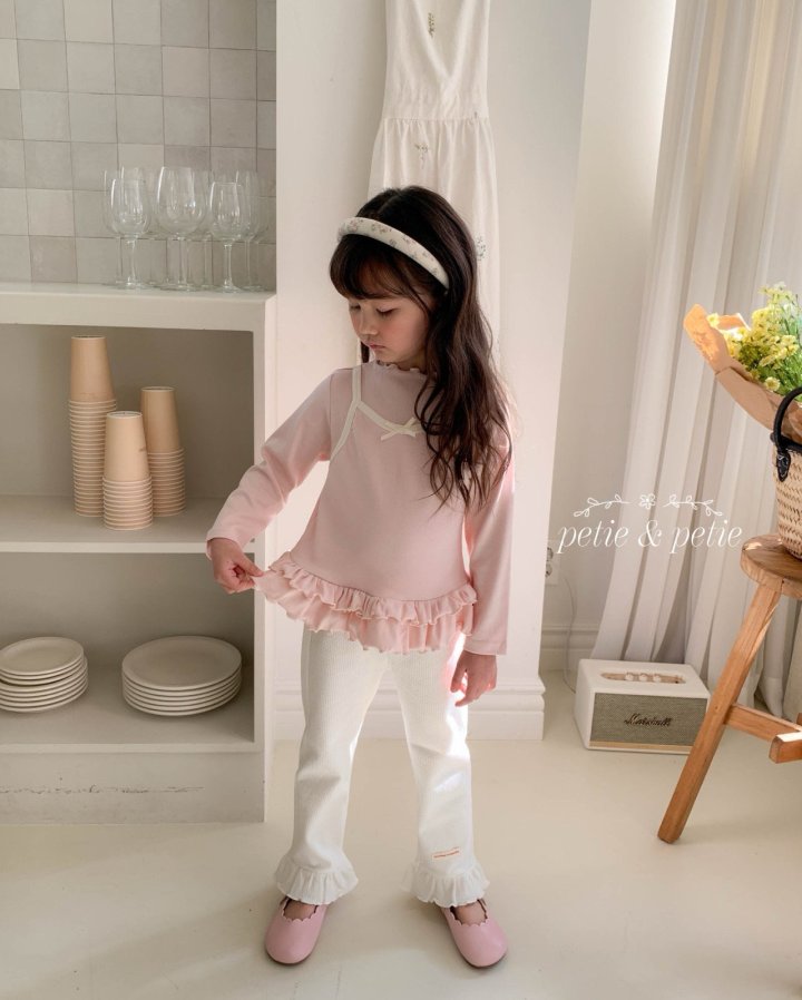 Petit & Petit - Korean Children Fashion - #kidsstore - Classic Frill Pants - 12
