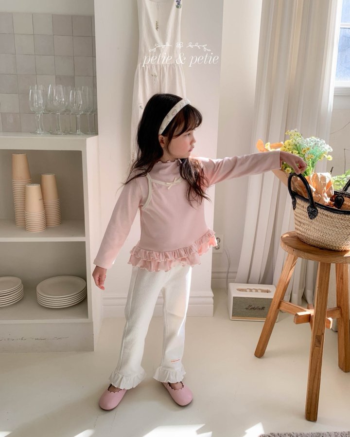 Petit & Petit - Korean Children Fashion - #kidzfashiontrend - Jenny Frill Tee - 11