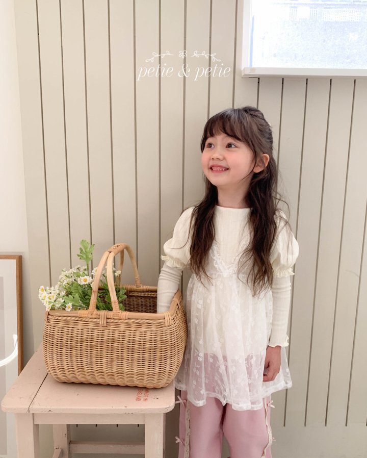 Petit & Petit - Korean Children Fashion - #kidzfashiontrend - Melon Ribbed Tee - 8