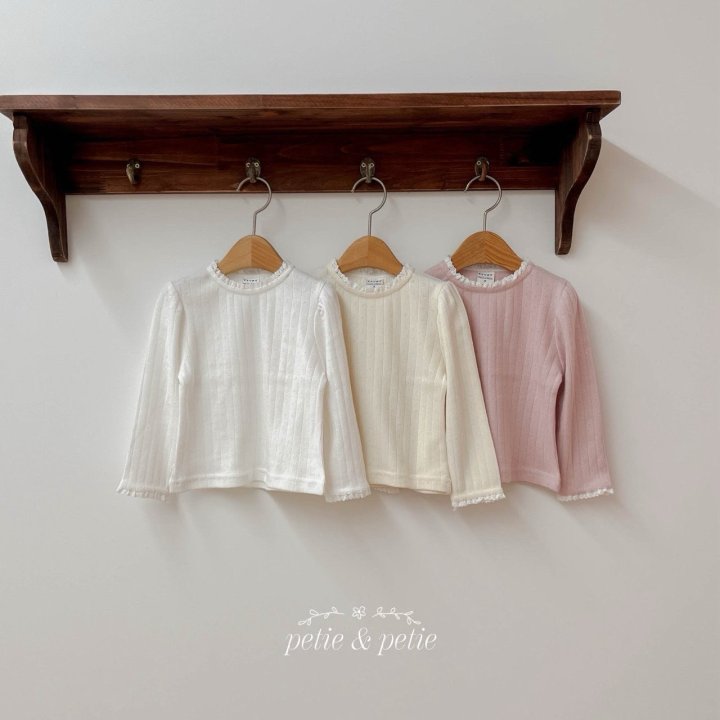 Petit & Petit - Korean Children Fashion - #kidzfashiontrend - Ivy Lace Tee