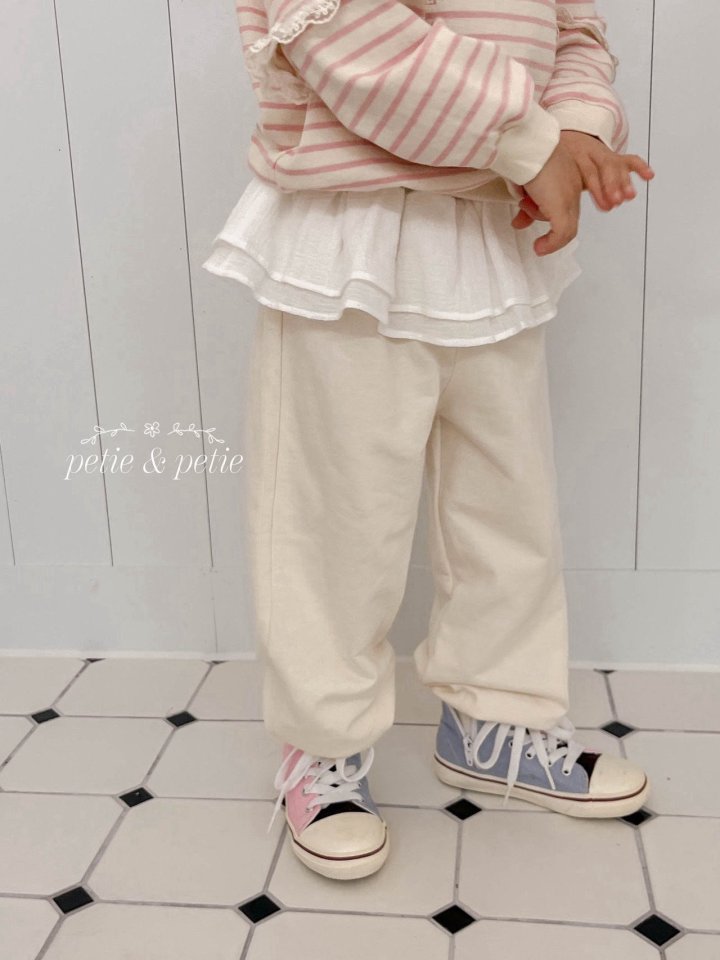 Petit & Petit - Korean Children Fashion - #littlefashionista - Cancan Jogger Pants - 6