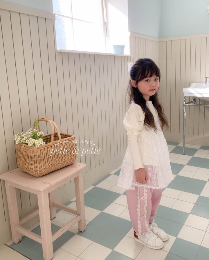 Petit & Petit - Korean Children Fashion - #littlefashionista - Melon Ribbed Tee - 10