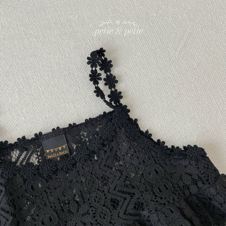 Petit & Petit - Korean Children Fashion - #littlefashionista - Lace Bustier - 6