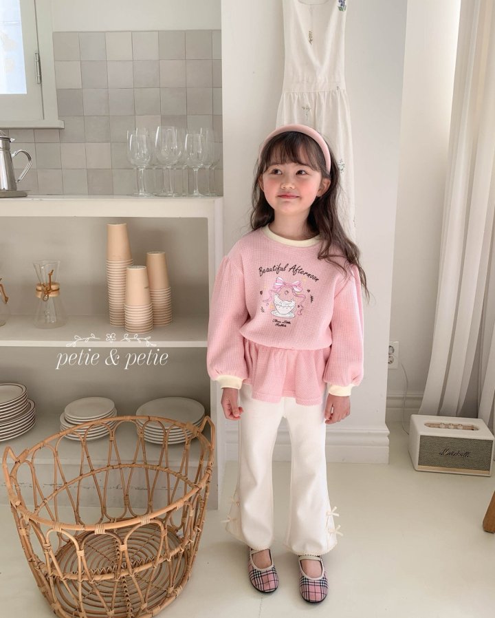 Petit & Petit - Korean Children Fashion - #magicofchildhood - Rael Lace Bootcut Pants - 6