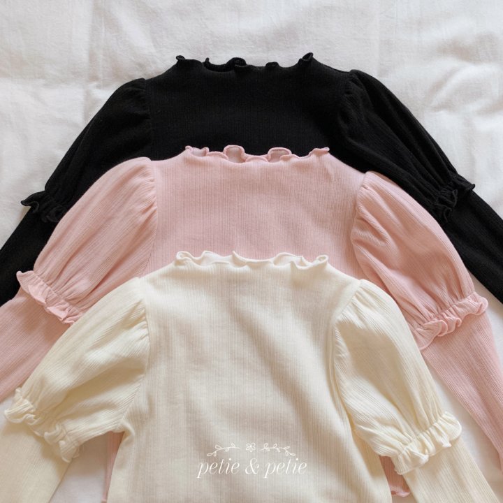 Petit & Petit - Korean Children Fashion - #magicofchildhood - Melon Ribbed Tee - 11