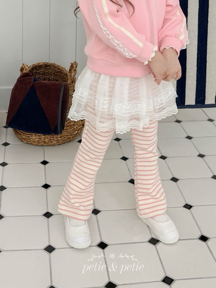 Petit & Petit - Korean Children Fashion - #magicofchildhood - Lace Cancan Skirt - 4