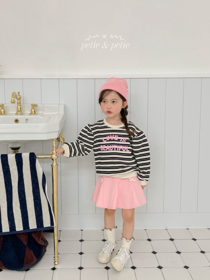 Petit & Petit - Korean Children Fashion - #minifashionista - Love Is Sweatshirt - 12