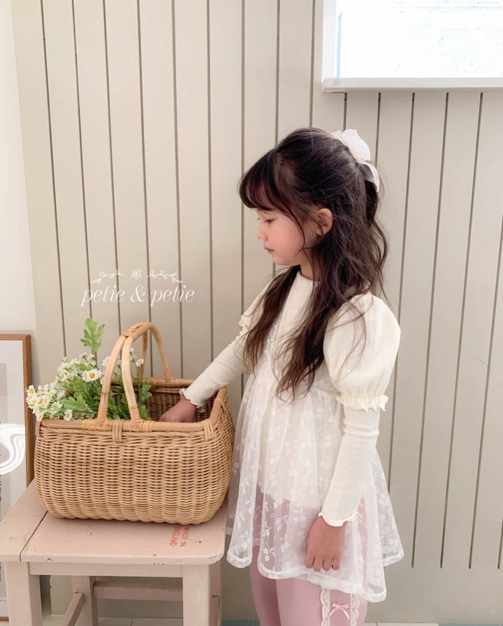 Petit & Petit - Korean Children Fashion - #minifashionista - Rose Mesh One-piece - 6