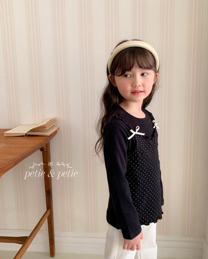 Petit & Petit - Korean Children Fashion - #minifashionista - Dot Layered Tee - 9