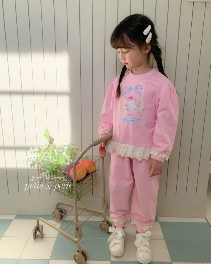 Petit & Petit - Korean Children Fashion - #minifashionista - Happy Lace Jogger Pants - 6
