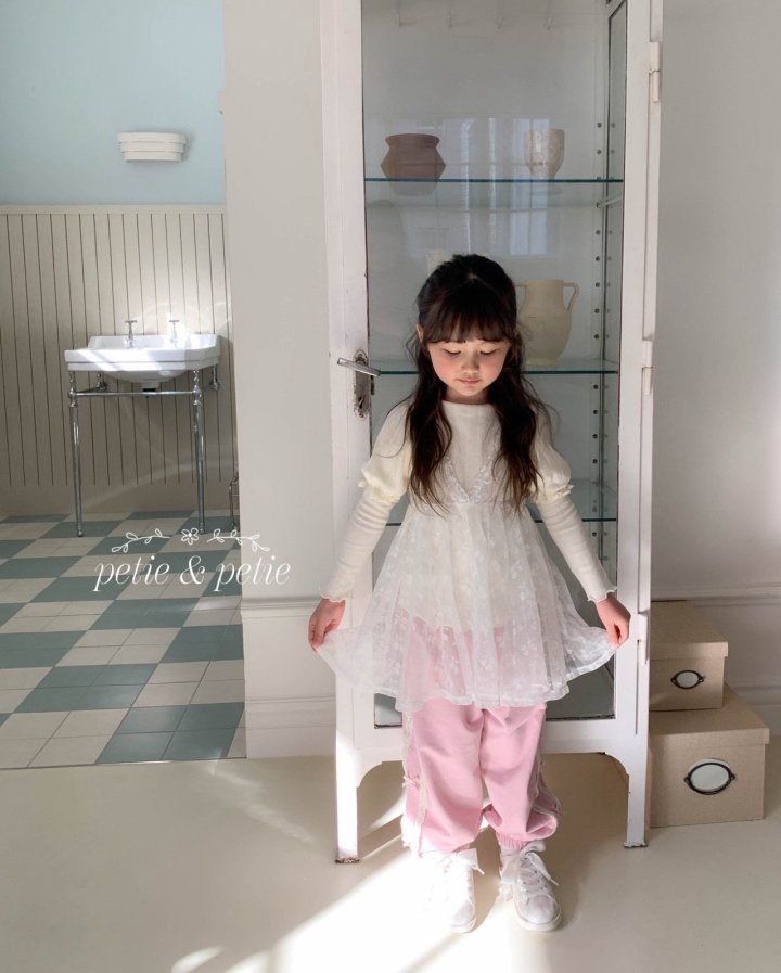 Petit & Petit - Korean Children Fashion - #prettylittlegirls - Rose Mesh One-piece - 7
