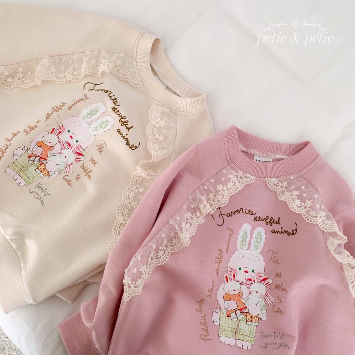 Petit & Petit - Korean Children Fashion - #prettylittlegirls - Sweet Rabbit Sweatshirt - 11