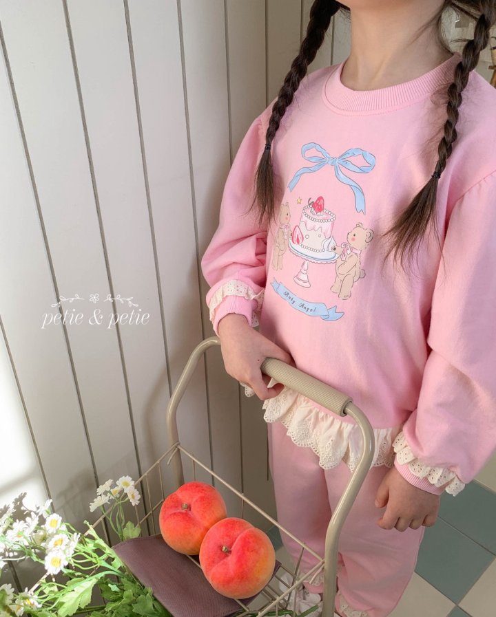 Petit & Petit - Korean Children Fashion - #stylishchildhood - Ribbon Bear Sweatshirt - 9
