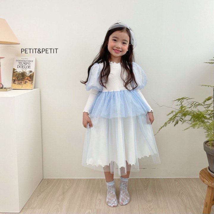 Petit & Petit - Korean Children Fashion - #toddlerclothing - Dot Princess One-piece