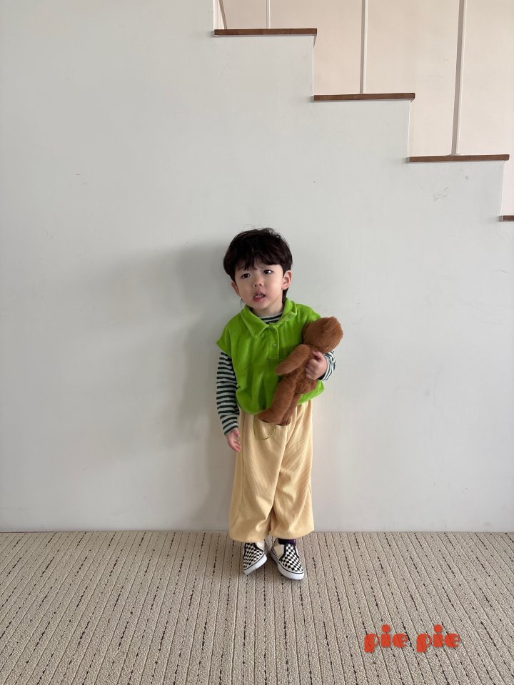 Sweet Sour Terry Vest by Pie for Baby - view 9