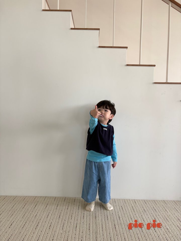Pie - Korean Baby Fashion - #babyboutique - Pin-Tuck Wide Pants - 8