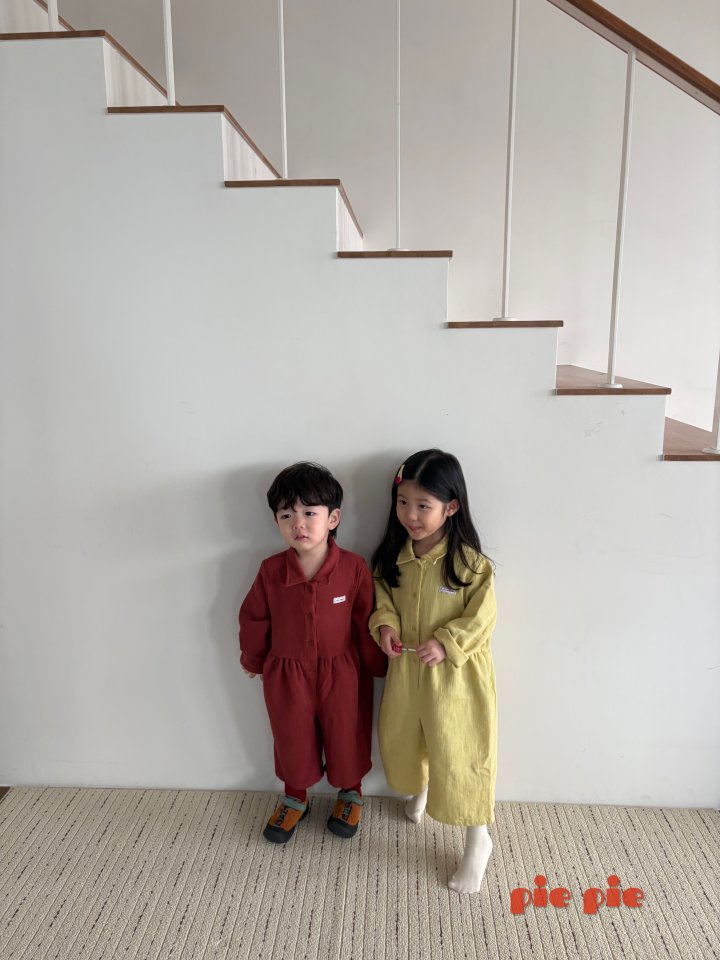 Pie - Korean Baby Fashion - #babyboutique - Hotdog Jumpsuit - 10