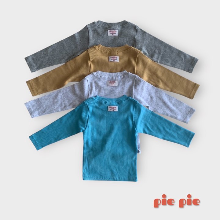 Pie - Korean Baby Fashion - #babyboutique - Mimi Ribbed Tee