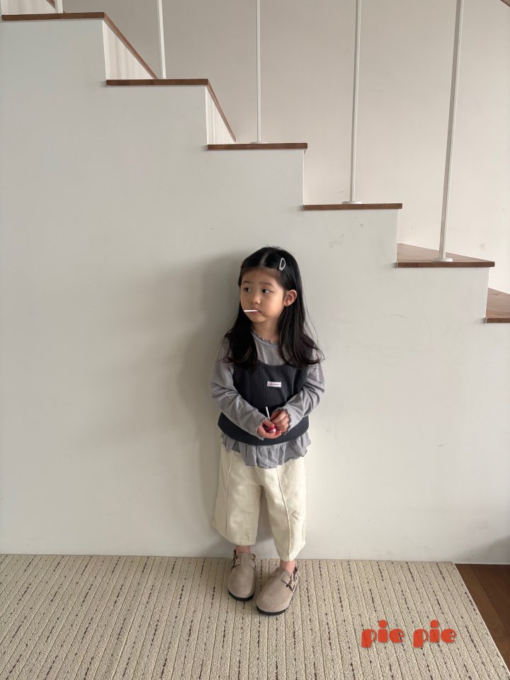 Pie - Korean Baby Fashion - #babyclothing - Candy Wave Tee - 9