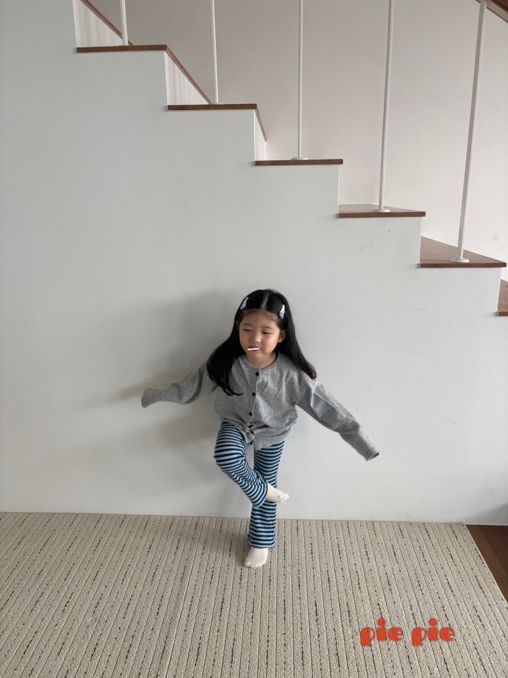 Pie - Korean Baby Fashion - #babyboutiqueclothing - Soda Pop Ribbed Bootcut Pants - 4