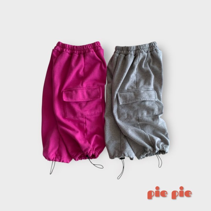 Pie - Korean Baby Fashion - #babyfashion - Magenta Cargo Pants