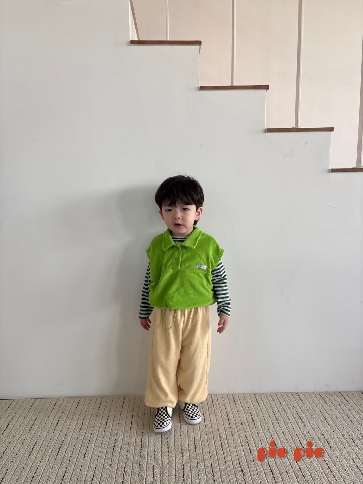 Sweet Sour Terry Vest by Pie for Baby - view 12