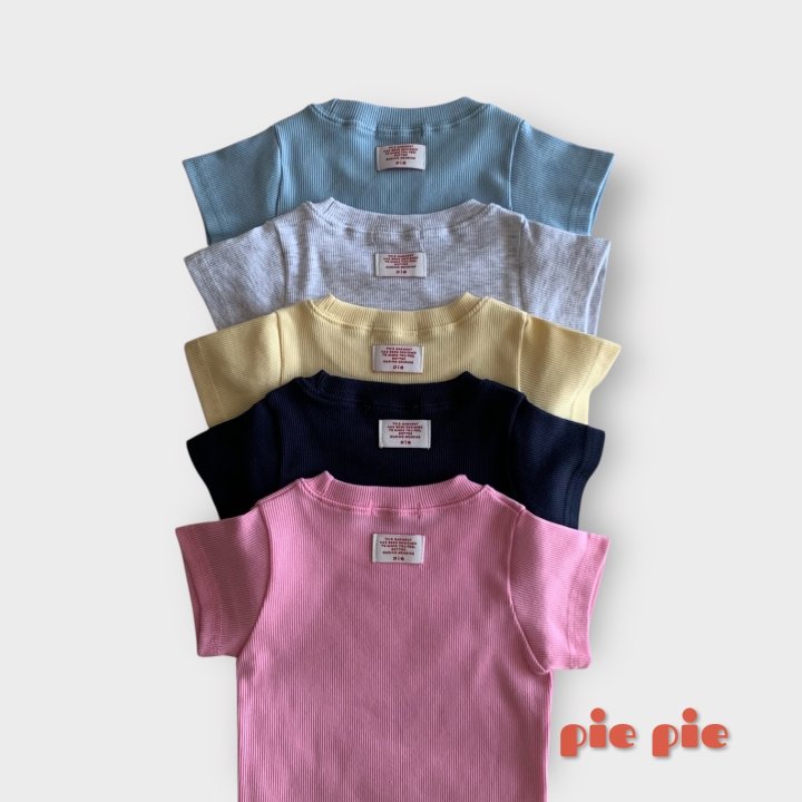 Pie - Korean Baby Fashion - #babyfashion - 26 Mimi Ribbed Short Sleeve Tee - 11