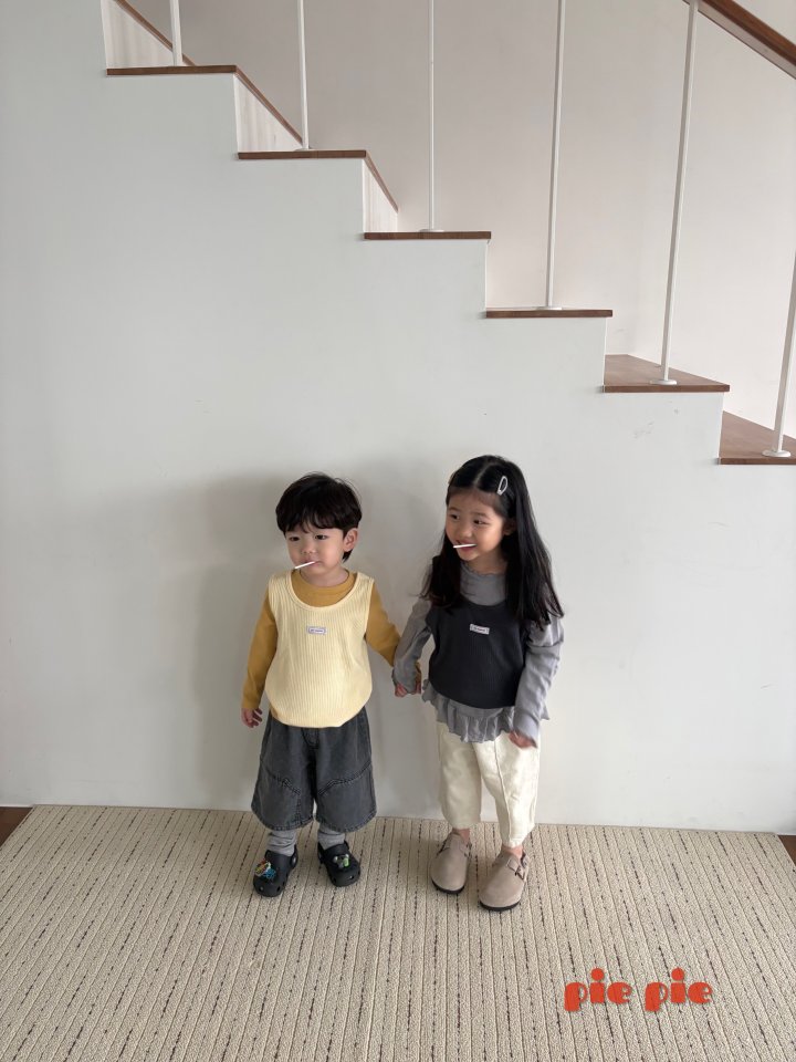 Pie - Korean Baby Fashion - #babyfever - Candy Wave Tee - 11