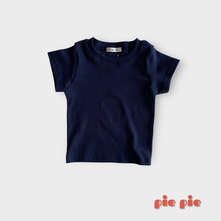 Pie - Korean Baby Fashion - #babyfever - 26 Mimi Ribbed Short Sleeve Tee - 12