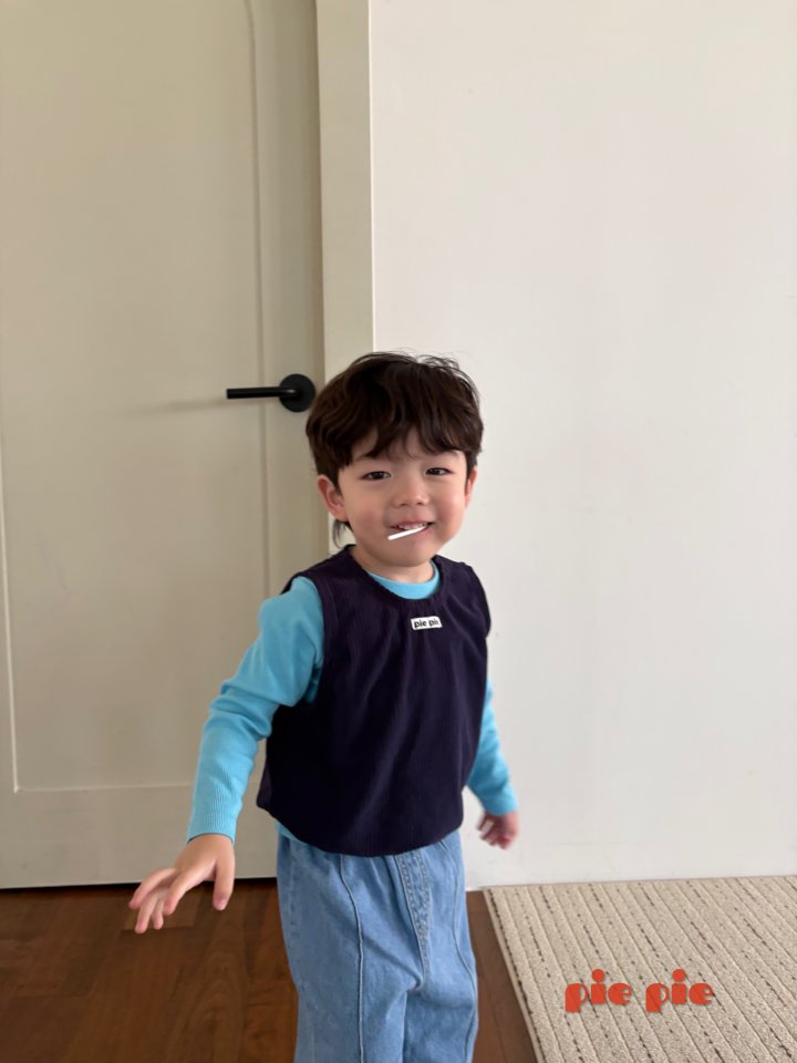 Pie - Korean Baby Fashion - #babyfever - Mimi Ribbed Tee - 5
