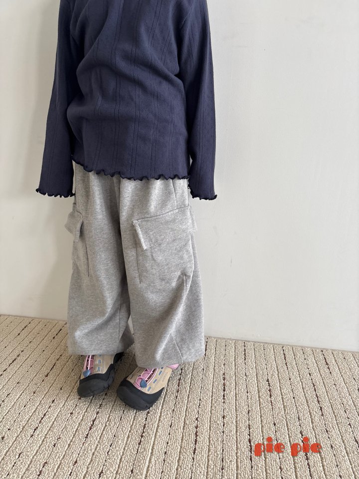Pie - Korean Baby Fashion - #babygirlfashion - Magenta Cargo Pants - 4