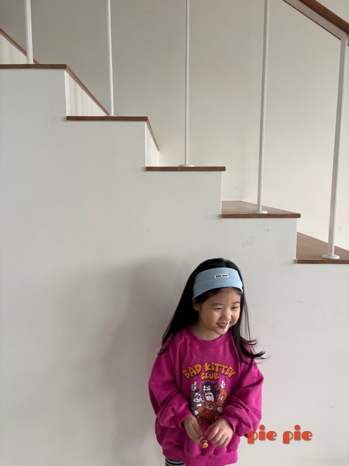 Pie - Korean Baby Fashion - #babyoninstagram - Kitten Sweatshirt - 4