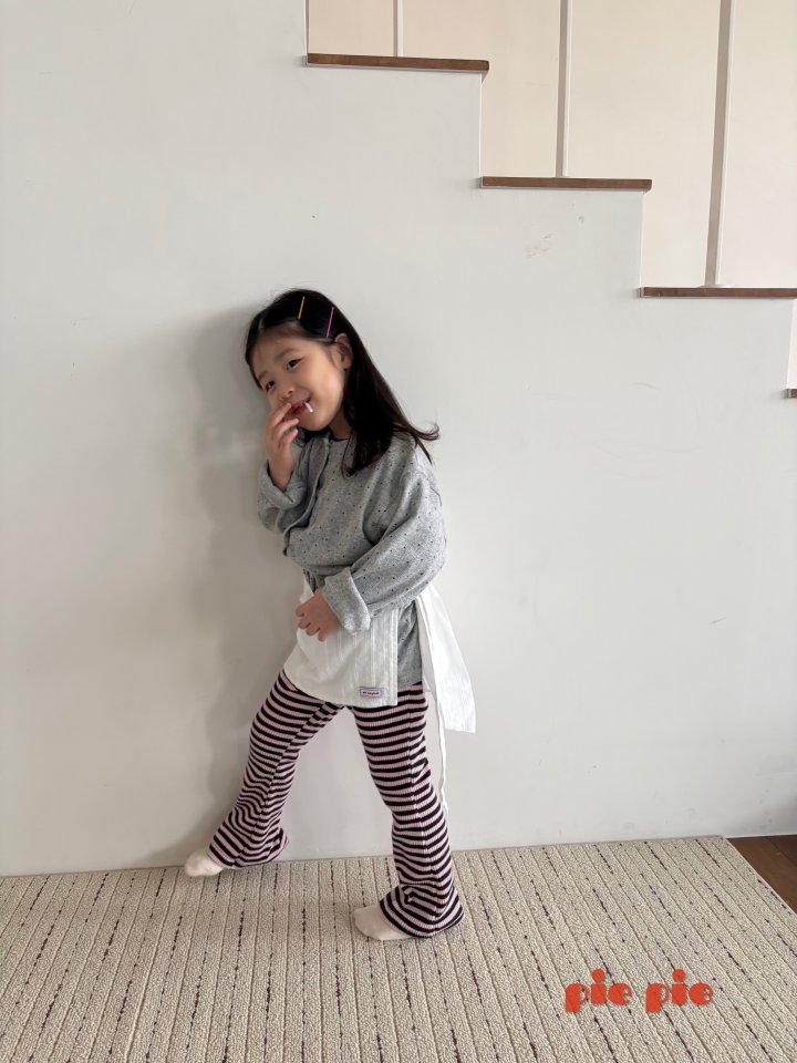Pie - Korean Baby Fashion - #babyootd - Soda Pop Ribbed Bootcut Pants - 10