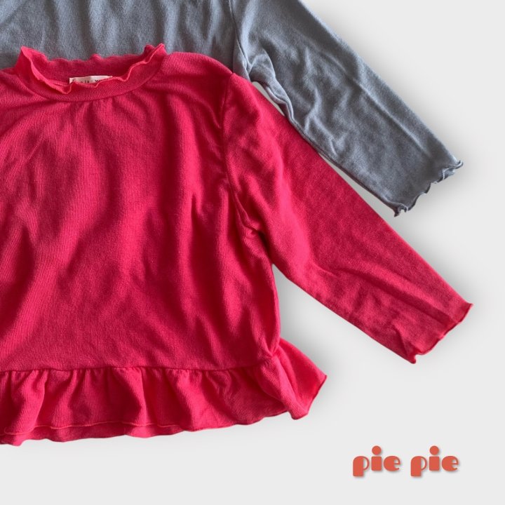 Pie - Korean Baby Fashion - #babyoutfit - Candy Wave Tee