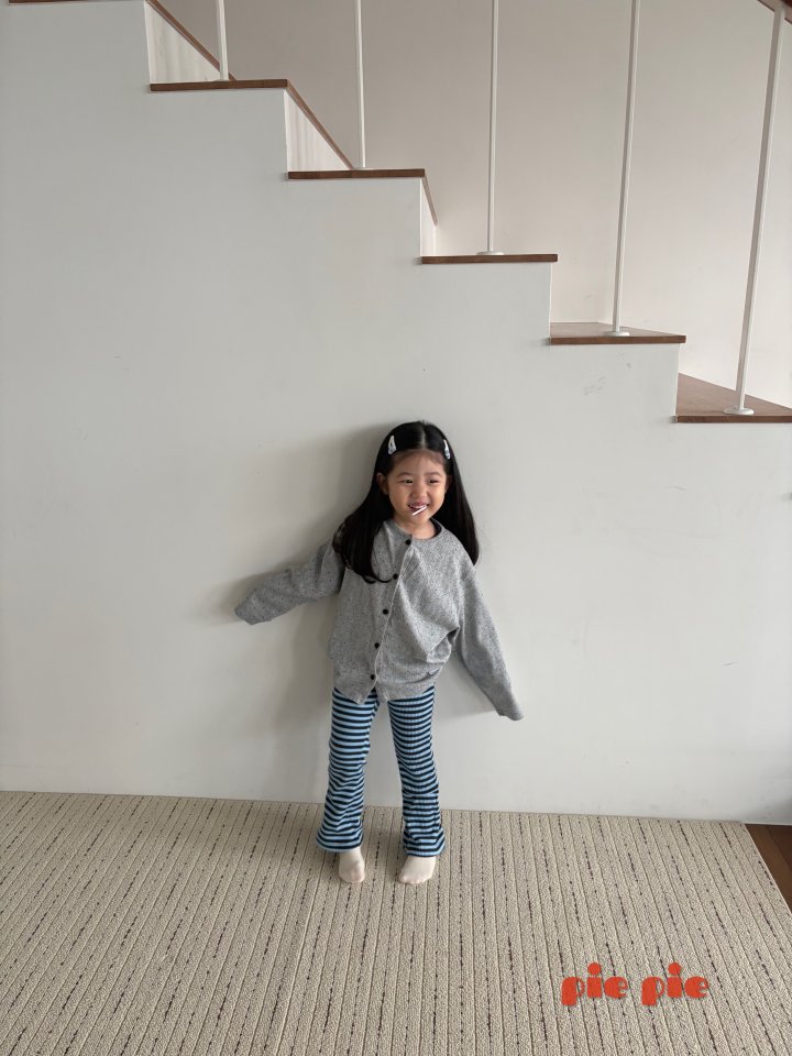 Pie - Korean Baby Fashion - #babyoutfit - Soda Pop Ribbed Bootcut Pants - 12