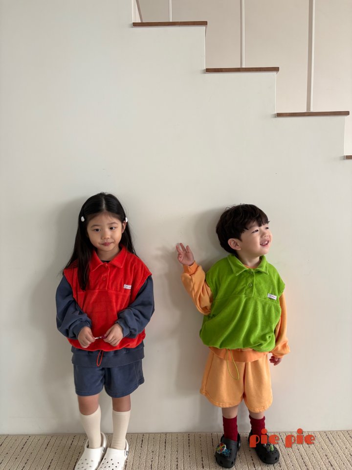 Sweet Sour Terry Vest by Pie for Baby - view 6