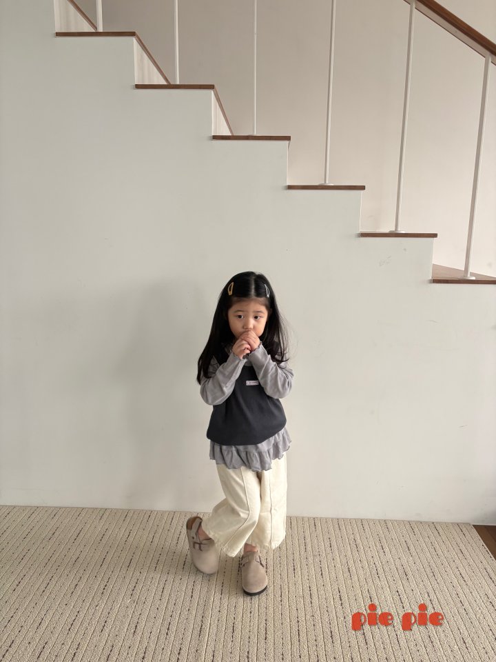 Pie - Korean Baby Fashion - #babywear - Candy Wave Tee - 4