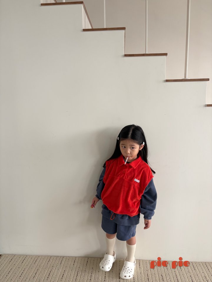 Sweet Sour Terry Vest by Pie for Baby - view 7