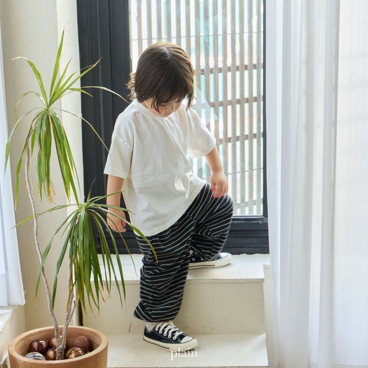 Plain - Korean Children Fashion - #Kfashion4kids - Papillon Jogger Pants - 9